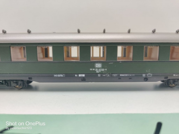 Liliput H0 DC 833 05 1 Schürzenwagen 2.Kl / Büe366 / NEM / DB