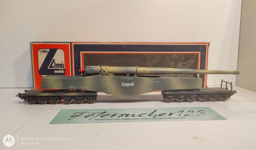 Lima H0 AC 303500 Wehrmacht Eisenbahngeschütz Leopold / DR / OVP