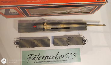 Lima H0 AC 303500 Wehrmacht Eisenbahngeschütz Leopold / DR / OVP