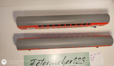 Märklin H0 AC 29478 Doppelstockwagen-Set DABza756 DBza751 1.-2. + 2.Kl / NEM / DB