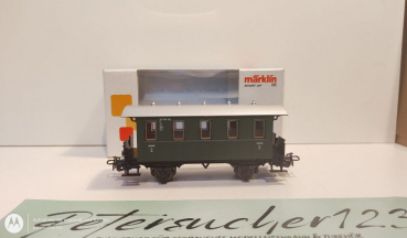 Märklin H0 AC 4039 Personenwagen / 2. Kl. / OVP weiß