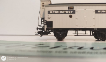 Märklin H0 AC 4329 1x Flachd.-Güterwagen aus Wagen-Set "Reichspost" / NEM / DRG