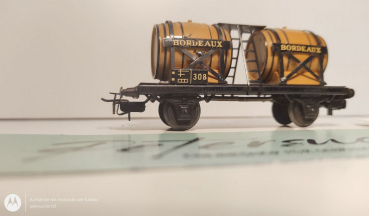 Märklin H0 AC 4510 Weinfasswagen o. Holzstruktur / Version 1951
