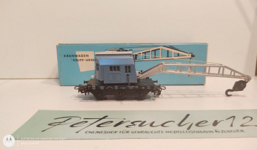 Märklin H0 AC 4611 Kranwagen "Krupp-Ardelt" / DB / OVP hellblau