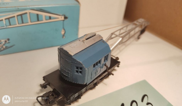 Märklin H0 AC 4611 Kranwagen "Krupp-Ardelt" / DB / OVP hellblau
