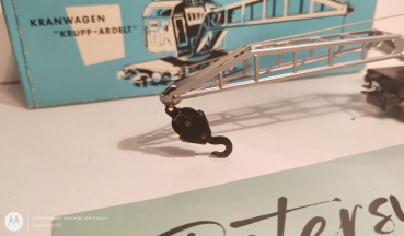 Märklin H0 AC 4611 Kranwagen "Krupp-Ardelt" / DB / OVP hellblau