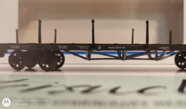 Märklin H0 AC 46280 Flachwagen mit Bremserhaus / K / K.Bay.Sts.B. / OVP weiß
