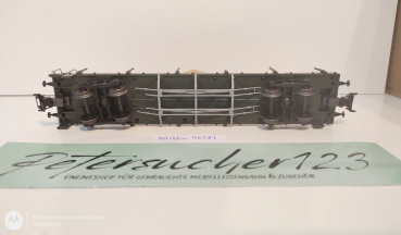 Märklin H0 AC 46282 Flachwagen mit Rungen / Ladung Dachstuhl / NEM / K.Bay.Sts.B.
