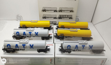 Märklin H0 AC 46544  Kesselwagen-Set "GATX" / K / Rail Germany GmbH / OVP