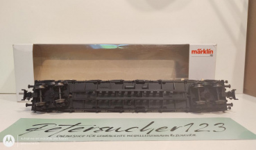 Märklin H0 AC 47046 Rungenwagen mit Bauteilen Krananlage / K / DB / OVP weiß