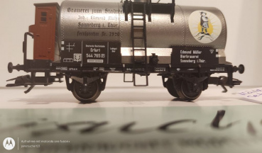 Märklin H0 AC 47895 1x Kesselwagen aus Güterwagen-Set "650 J. Sonneberg" / NEM / DRG