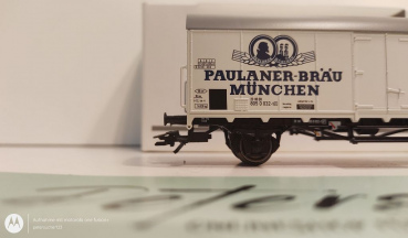 Märklin H0 AC 46280 Bierwagen "Paulaner-Bräu" / Insider JW 2021 / K / DB / OVP weiß