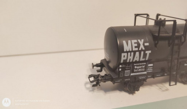 Märklin H0 AC 4871 Kesselwagen mit Bremserhaus  "MEX-PHALT"