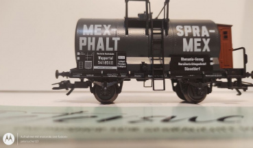 Märklin H0 AC 4871 Kesselwagen mit Bremserhaus  "MEX-PHALT"