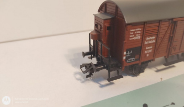 Märklin H0 AC 48750 ged. Güterwagen mit Bremserhaus / 80 007 / NEM / DRG