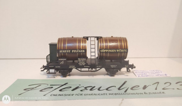 Märklin H0 AC 84791 Weinwagen mit Bremserhaus "August Pflüger" Museum 1991