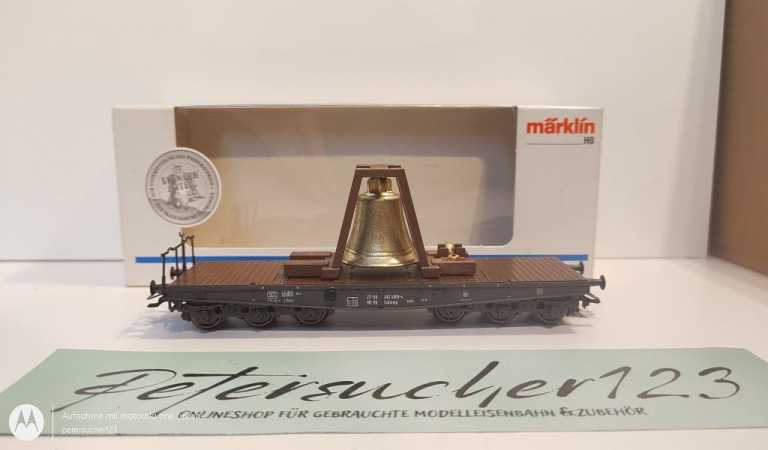 Märklin H0 AC 84866 Schwerlastwagen Messing-Glocke Dresden / NEM / DR / OVP