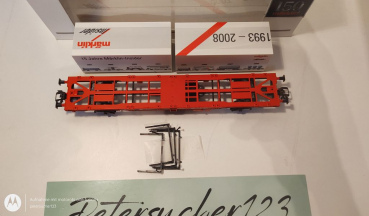 Märklin H0 AC 94339 Tragwagen mit Container / 15 jahre Insider Mitglied / OVP weiß