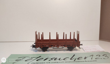 Märklin H0 AC ESO-02217 Rungenwagen / Kls 443 / K / DB