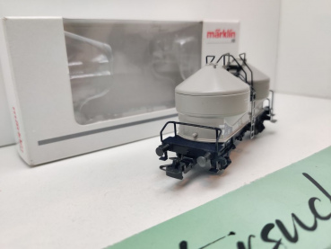 Märklin H0 AC 00756-02 Silowagen / Ucs54Kds / NEM / DB / OVP weiß