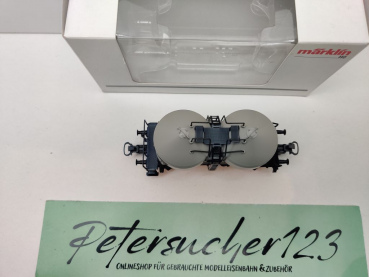 Märklin H0 AC 00756-02 Silowagen / Ucs54Kds / NEM / DB / OVP weiß