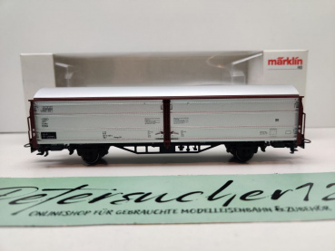 Märklin H0 AC 00759-20 Schiebewandwagen Klmmgs Hbis299 NEM / DB / OVP weiß
