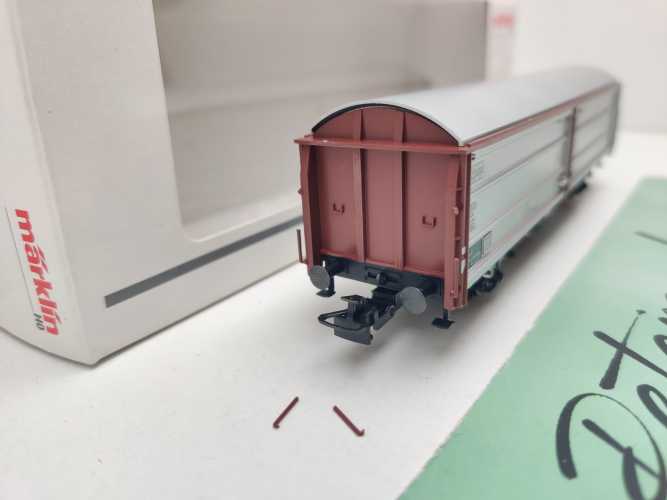Märklin H0 00756-22 Schiebewandwagen Klmmgs299 Hbis299 / NEM / DB / OVP