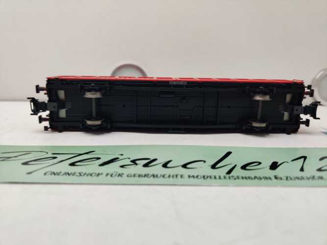 Märklin H0 AC 00757-09 / 2-achsiges Großvolumen-Schiebewandwagen / Typ Hbbins 306 / DB AG / Rot