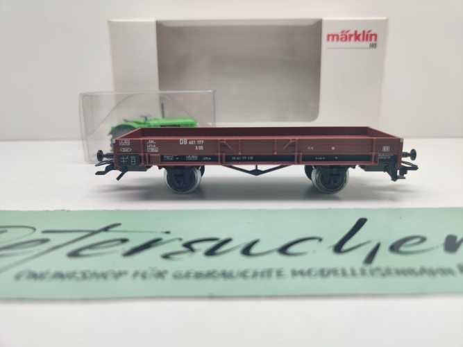 Märklin H0 00761-09 Niederbordwagen "Deutz" X05 / NEM / DB / OVP weiß