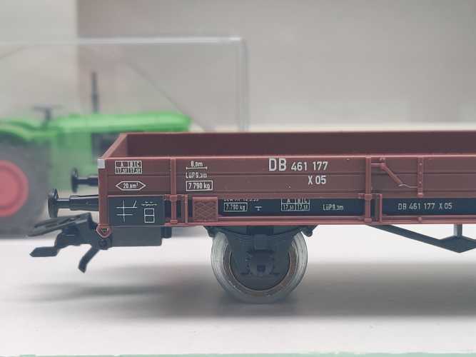 Märklin H0 00761-09 Niederbordwagen "Deutz" X05 / NEM / DB / OVP weiß