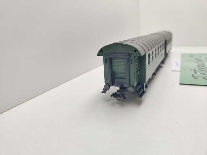 Märklin H0 AC 00770-07 Umbauwagen-Paar 13+14 B3yge aus Display / NEM / DB