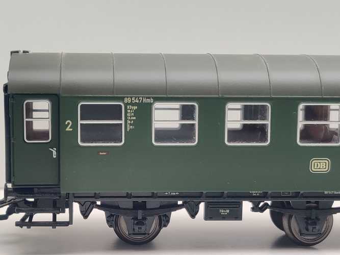 Märklin H0 AC 00770-07 Umbauwagen-Paar 13+14 B3yge aus Display / NEM / DB