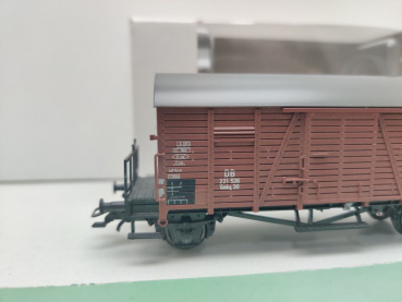 Märklin H0 AC 00773-12 gedeckter Güterwagen "Oppeln" Gmrs30 / NEM / DB / OVP weiß