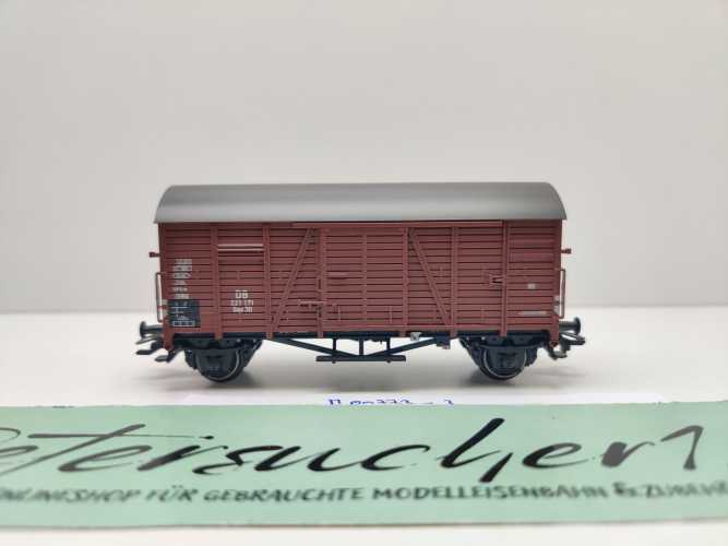 Märklin H0 AC 00773-03 gedeckter Güterwagen Gms30 Oppeln aus Display / NEM / DB