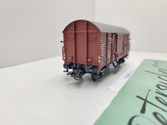 Märklin H0 AC 00773-03 gedeckter Güterwagen Gms30 Oppeln aus Display / NEM / DB