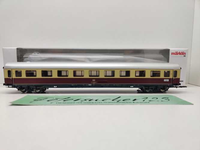 Märklin H0 AC 00776-03 TEE-Abteilwagen 1.Kl Avüm111 Licht aus Set / NEM / DB / OVP