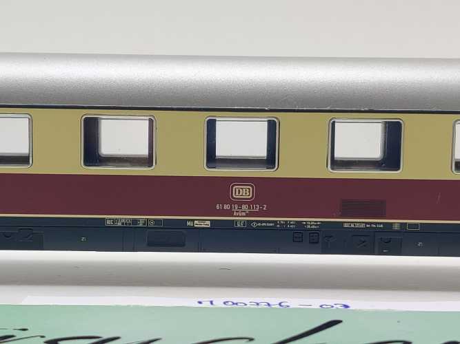 Märklin H0 AC 00776-03 Schnellzugwagen "TEE 55/56" 1.Kl Avüm111 Set / NEM / DB