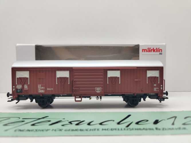 Märklin H0 47329 / zweiachsiger gedeckter Güterwagen der Bauart Gbs 254 / DB