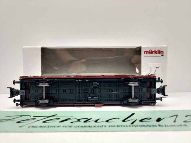 Märklin H0 00779-03 Spundwandwagen 265-3 Gbks256 aus Display / NEM / DB / OVP