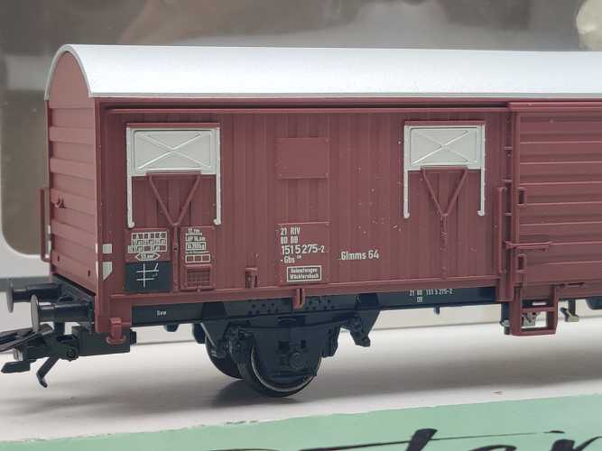 Märklin H0 00779-06 Spundwandwagen 275-2 Gbks256 aus Display / NEM / DB / OVP