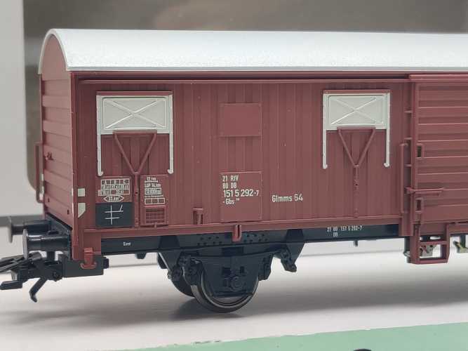 Märklin H0 00779-08 Spundwandwagen 292-7 Gbks256 aus Display / NEM / DB / OVP
