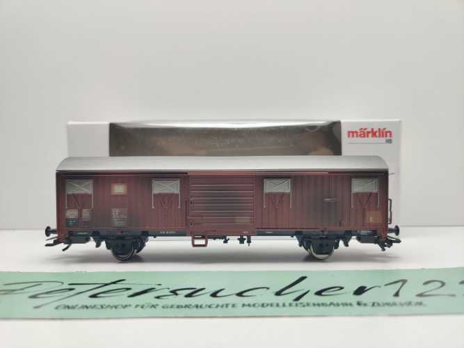 Märklin H0 47329 / zweiachsiger gedeckter Güterwagen der Bauart Gbs 254 / DB