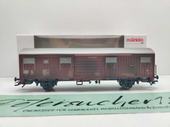 Märklin H0 47329 / zweiachsiger gedeckter Güterwagen der Bauart Gbs 254 / DB