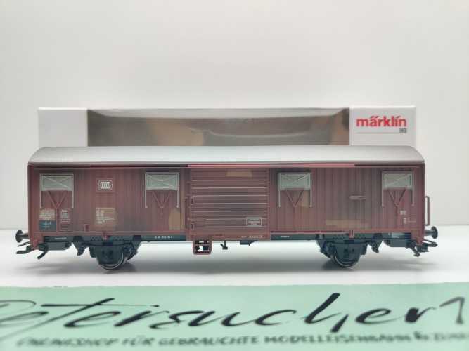 Märklin H0 00779-11 Spundwandwagen 234-9 Gbks256 aus Display / NEM / DB / OVP