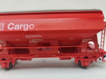 Märklin H0 AC 46300 / 014 8 352-6 Selbstentladewagen Cargo / Rot / DB / KKK