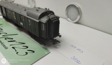 Märklin H0 AC 107253 Gepäckwagen / Grün / DB / Schiebetüren