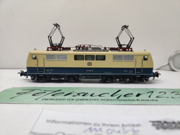 Märklin H0 AC BR111 043-6 / E-Lok / DB / Blau-Beige / Analog
