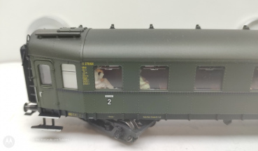 Märklin H0 AC 11278 Personenwagen / DR / 1.+ 2.Kl. / Grün / Nem / KK