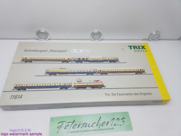 Minitrix N DC 11614  Schnellzugset "Rheinpfeil"/ DSS / Ep. III / Analog / OVP