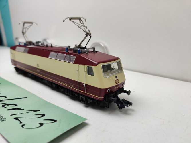 MÄRKLIN H0 AC 37537 / BR120 004-7 / Elektrolokomotive / DB / Fx / Beige - Rot